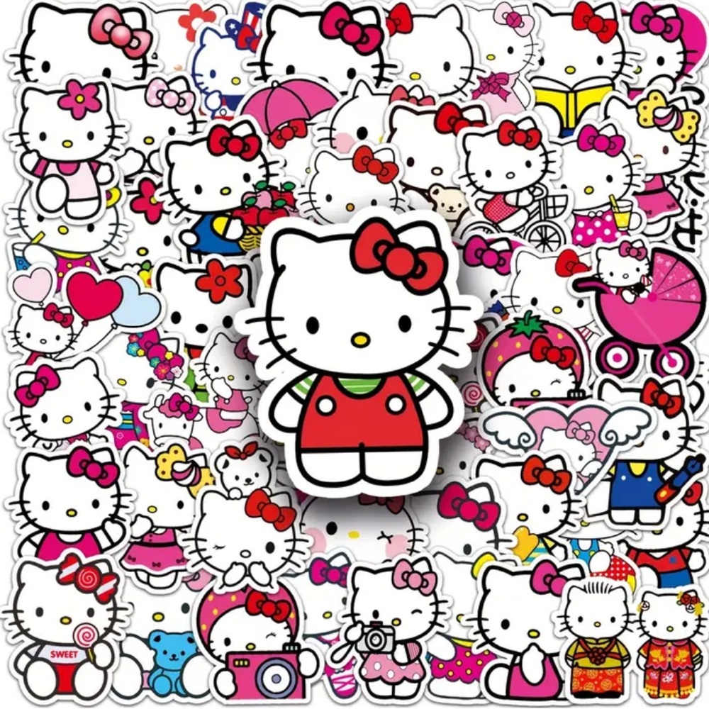 Hello Kitty Stickers Set